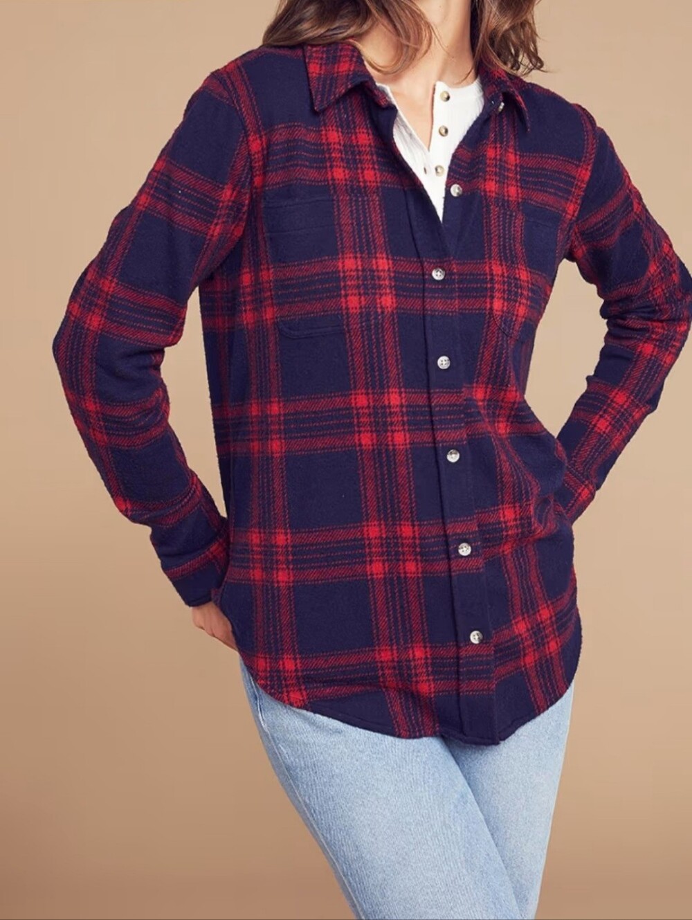 NWT Faherty Legend Sweater Shirt Small Arlington Plaid